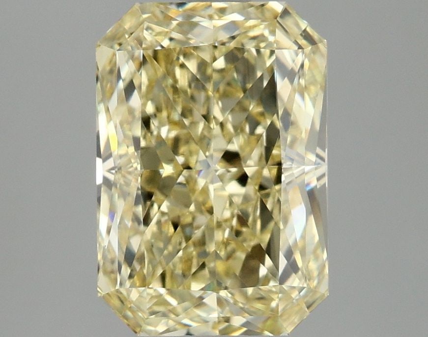 Loose Diamond - RADIANT 3.06ct Fancy Intense Yellow VVS2: Loose Diamond - RADIANT 3.06ct Fancy Intense Yellow VVS2 Source: This is a real non-mined Diamond that has been grown in a lab Shape: RADIANT Carats: 3.06 Color: Fancy Intense Yellow Certification: IG