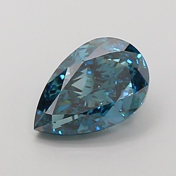Loose Diamond - PEAR 2.57ct Fancy Vivid Blue VS1: Loose Diamond - PEAR 2.57ct Fancy Vivid Blue VS1 Source: This is a real non-mined Diamond that has been grown in a lab Shape: PEAR Carats: 2.57 Color: Fancy Vivid Blue Certification: IGI Video: