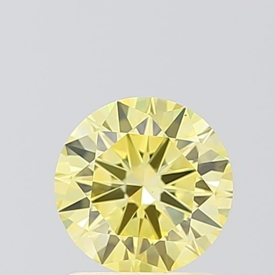 Loose Diamond - ROUND 1.03ct Fancy Intense Yellow VS1: Loose Diamond - ROUND 1.03ct Fancy Intense Yellow VS1 Source: This is a real non-mined Diamond that has been grown in a lab Shape: ROUND Carats: 1.03 Color: Fancy Intense Yellow Certification: IGI Vid