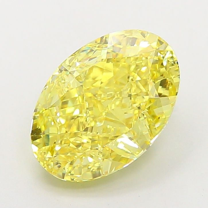 Loose Diamond - OVAL 5.2ct Fancy Intense Yellow VS2: Loose Diamond - OVAL 5.2ct Fancy Intense Yellow VS2 Source: This is a real non-mined Diamond that has been grown in a lab Shape: OVAL Carats: 5.2 Color: Fancy Intense Yellow Certification: IGI Video: