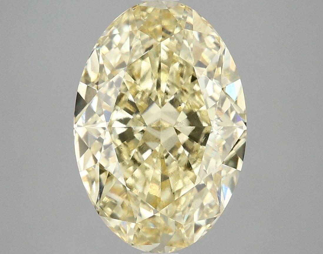 Loose Diamond - OVAL 5.1ct Fancy Vivid Yellow VS1 (1 of 1)