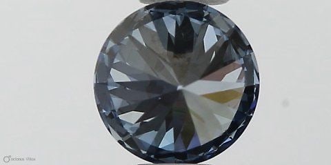 Loose Diamond - ROUND 0.36ct Fancy Vivid Blue VS2 (1 of 1)