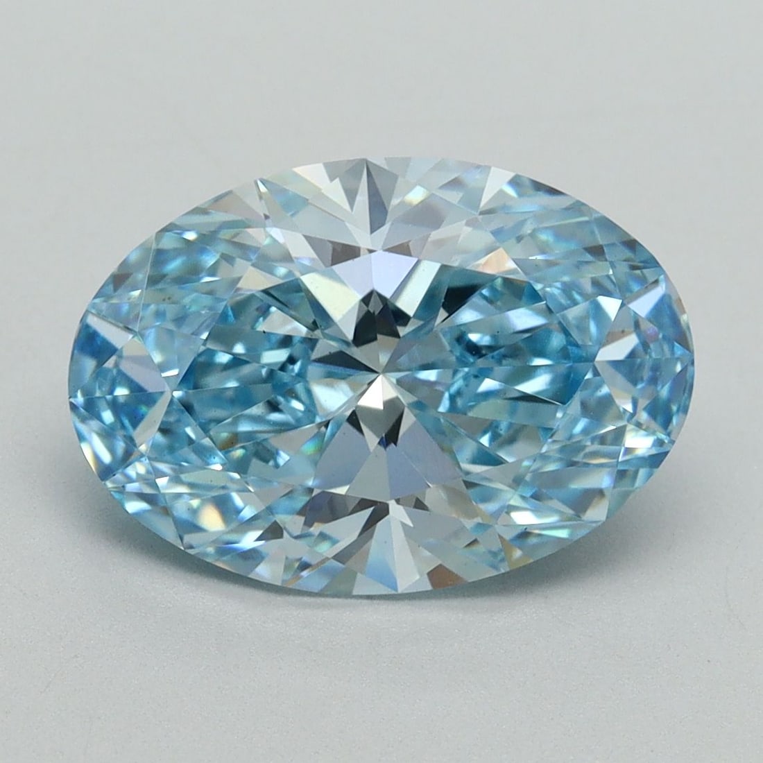 Loose Diamond - OVAL 3.71ct Fancy Vivid Blue VS1: Loose Diamond - OVAL 3.71ct Fancy Vivid Blue VS1 Source: This is a real non-mined Diamond that has been grown in a lab Shape: OVAL Carats: 3.71 Color: Fancy Vivid Blue Certification: IGI Video:
