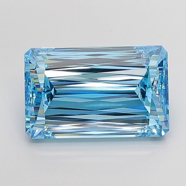 Loose Diamond - RADIANT 10.09ct Fancy Vivid Blue VS1: Loose Diamond - RADIANT 10.09ct Fancy Vivid Blue VS1 Source: This is a real non-mined Diamond that has been grown in a lab Shape: RADIANT Carats: 10.09 Color: Fancy Vivid Blue Certification: IGI Video