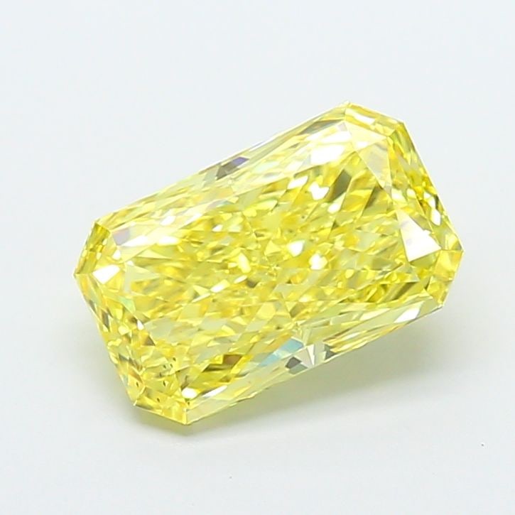 Loose Diamond - RADIANT 3.31ct Fancy Vivid Yellow VS2: Loose Diamond - RADIANT 3.31ct Fancy Vivid Yellow VS2 Source: This is a real non-mined Diamond that has been grown in a lab Shape: RADIANT Carats: 3.31 Color: Fancy Vivid Yellow Certification: IGI Vid