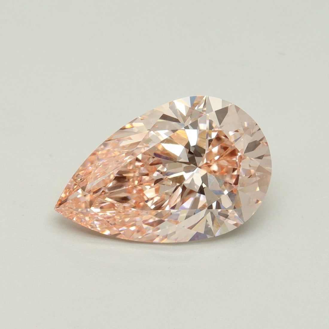 Loose Diamond - PEAR 4.13ct Fancy Intense Pink VS1: Loose Diamond - PEAR 4.13ct Fancy Intense Pink VS1 Source: This is a real non-mined Diamond that has been grown in a lab Shape: PEAR Carats: 4.13 Color: Fancy Intense Pink Certification: IGI Video: