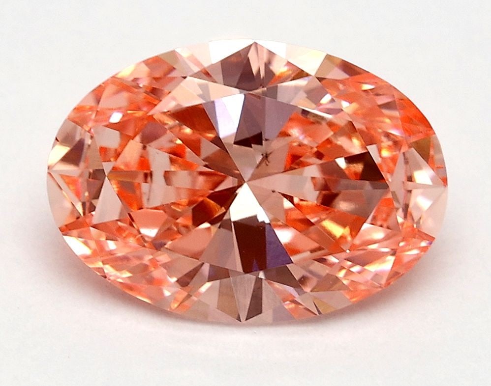 Loose Diamond - OVAL 1.8ct Fancy Vivid Pink VS2: Loose Diamond - OVAL 1.8ct Fancy Vivid Pink VS2 Source: This is a real non-mined Diamond that has been grown in a lab Shape: OVAL Carats: 1.8 Color: Fancy Vivid Pink Certification: IGI Video: