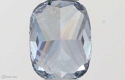 Loose Diamond - CUSHION MODIFIED 0.45ct Fancy Intense Blue SI2: Loose Diamond - CUSHION MODIFIED 0.45ct Fancy Intense Blue SI2 Source: This is a real non-mined Diamond that has been grown in a lab Shape: CUSHION MODIFIED Carats: 0.45 Color: Fancy Intense Blue Cert