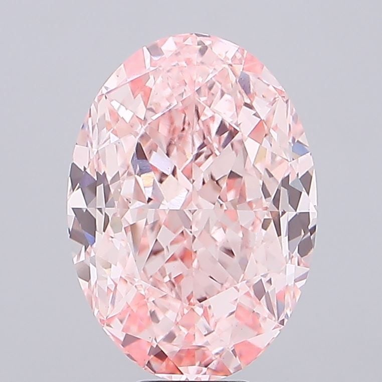 Loose Diamond - OVAL 15.07ct Fancy Intense Pink VS1: Loose Diamond - OVAL 15.07ct Fancy Intense Pink VS1 Source: This is a real non-mined Diamond that has been grown in a lab Shape: OVAL Carats: 15.07 Color: Fancy Intense Pink Certification: IGI Video:
