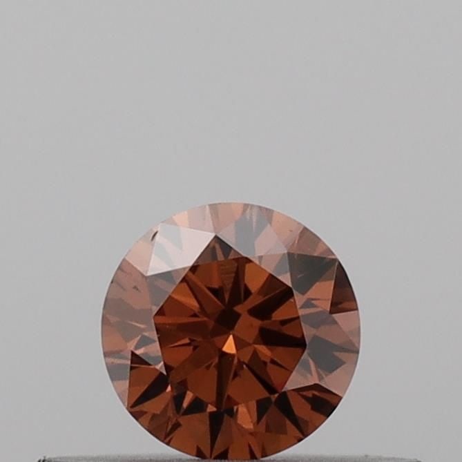 Ideal Loose Diamond - ROUND 0.24ct Fancy Deep Orange VS1 (1 of 1)