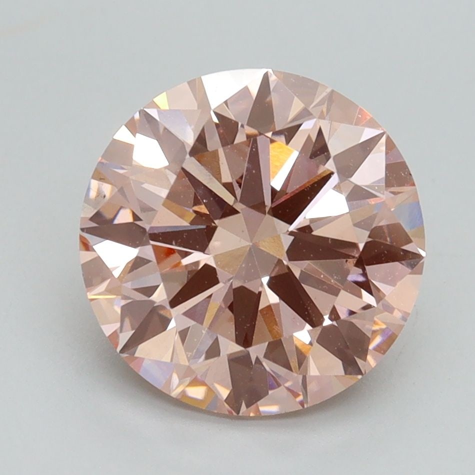 Loose Diamond - ROUND 3.0ct Fancy Intense Pink VS2: Loose Diamond - ROUND 3.0ct Fancy Intense Pink VS2 Source: This is a real non-mined Diamond that has been grown in a lab Shape: ROUND Carats: 3.0 Color: Fancy Intense Pink Certification: IGI Video: