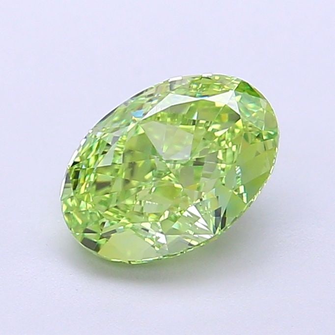 Loose Diamond - OVAL 1.46ct Fancy Vivid Green VVS1: Loose Diamond - OVAL 1.46ct Fancy Vivid Green VVS1 Source: This is a real non-mined Diamond that has been grown in a lab Shape: OVAL Carats: 1.46 Color: Fancy Vivid Green Certification: IGI Video: