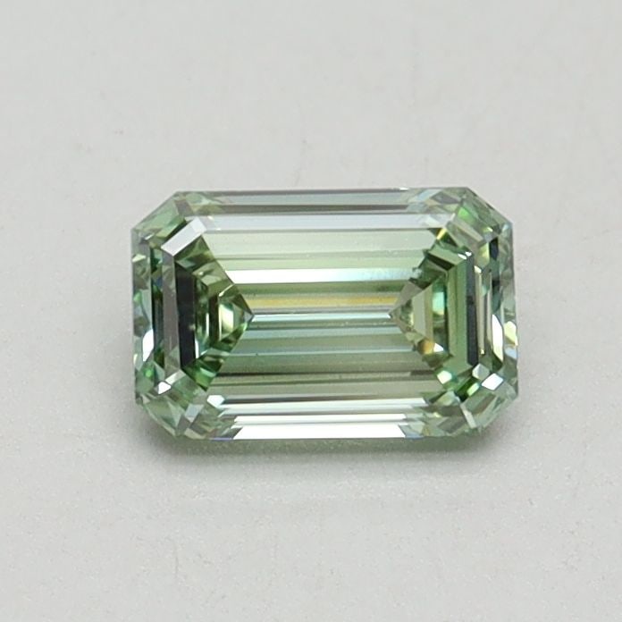 Loose Diamond - EMERALD 0.54ct Fancy Intense Green VS1: Loose Diamond - EMERALD 0.54ct Fancy Intense Green VS1 Source: This is a real non-mined Diamond that has been grown in a lab Shape: EMERALD Carats: 0.54 Color: Fancy Intense Green Certification: IGI V