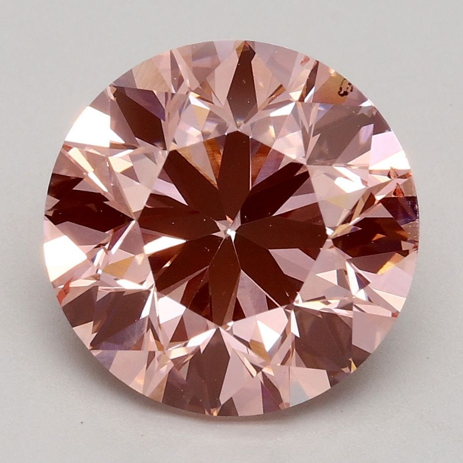 Loose Diamond - ROUND 3.0ct Fancy Intense Pink SI1: Loose Diamond - ROUND 3.0ct Fancy Intense Pink SI1 Source: This is a real non-mined Diamond that has been grown in a lab Shape: ROUND Carats: 3.0 Color: Fancy Intense Pink Certification: IGI Video: