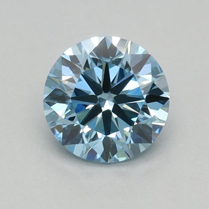 Loose Diamond - ROUND 0.34ct Fancy Vivid Blue VS1: Loose Diamond - ROUND 0.34ct Fancy Vivid Blue VS1 Source: This is a real non-mined Diamond that has been grown in a lab Shape: ROUND Carats: 0.34 Color: Fancy Vivid Blue Certification: IGI Video: