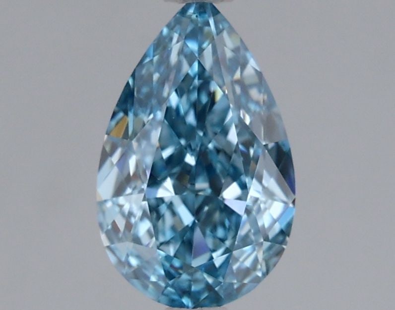 Loose Diamond - PEAR 1.1ct Blue VS1: Loose Diamond - PEAR 1.1ct Blue VS1 Source: This is a real non-mined Diamond that has been grown in a lab Shape: PEAR Carats: 1.1 Color: Blue Certification: NONE Video: