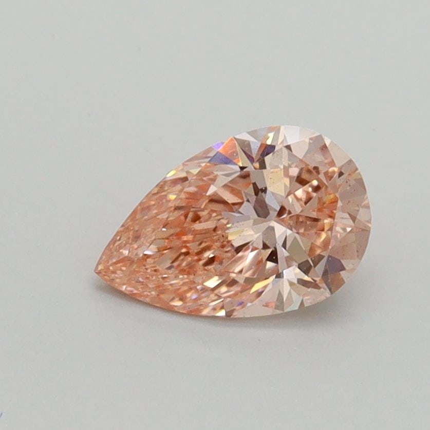 Loose Diamond - PEAR 0.61ct Fancy Pink VS2: Loose Diamond - PEAR 0.61ct Fancy Pink VS2 Source: This is a real non-mined Diamond that has been grown in a lab Shape: PEAR Carats: 0.61 Color: Fancy Pink Certification: IGI Video: