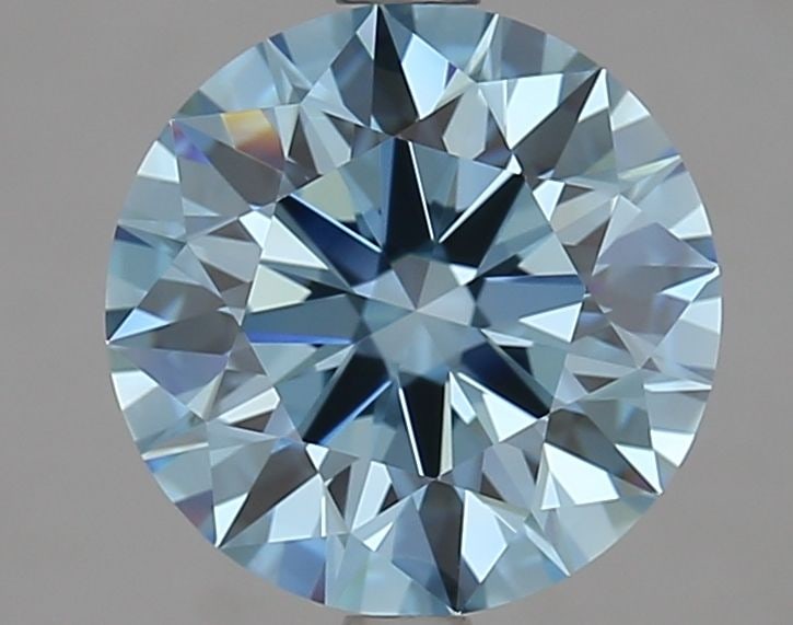 Ideal Loose Diamond - ROUND 2.8ct Fancy Vivid Blue VVS2: Ideal Loose Diamond - ROUND 2.8ct Fancy Vivid Blue VVS2 Source: This is a real non-mined Diamond that has been grown in a lab Shape: ROUND Carats: 2.8 Color: Fancy Vivid Blue Certification: IGI Video: