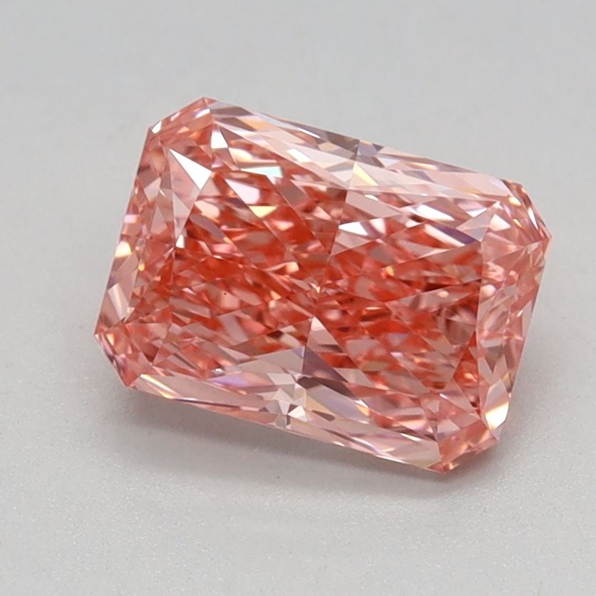 Loose Diamond - RADIANT 1.05ct Fancy Vivid Pink VS1: Loose Diamond - RADIANT 1.05ct Fancy Vivid Pink VS1 Source: This is a real non-mined Diamond that has been grown in a lab Shape: RADIANT Carats: 1.05 Color: Fancy Vivid Pink Certification: IGI Video: