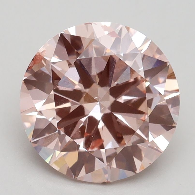 Loose Diamond - ROUND 2.61ct Fancy Intense Pink SI1: Loose Diamond - ROUND 2.61ct Fancy Intense Pink SI1 Source: This is a real non-mined Diamond that has been grown in a lab Shape: ROUND Carats: 2.61 Color: Fancy Intense Pink Certification: IGI Video: