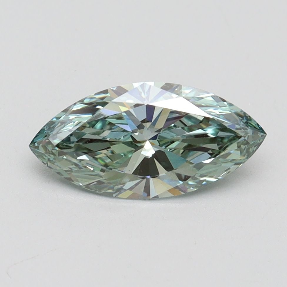 Loose Diamond - MARQUISE 1.05ct Fancy Intense Green VS1: Loose Diamond - MARQUISE 1.05ct Fancy Intense Green VS1 Source: This is a real non-mined Diamond that has been grown in a lab Shape: MARQUISE Carats: 1.05 Color: Fancy Intense Green Certification: IGI
