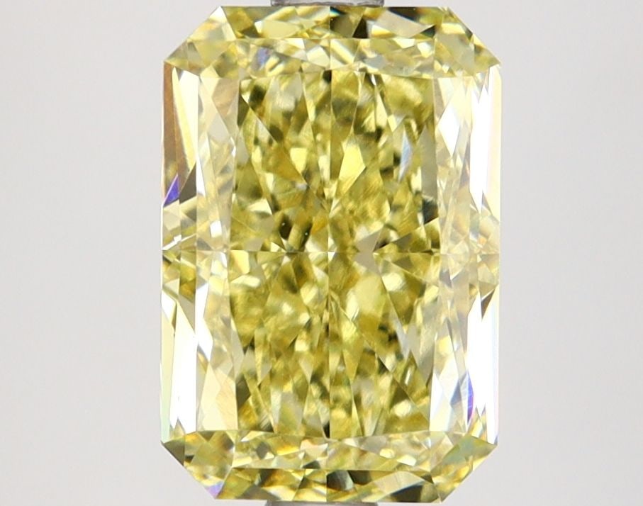 Loose Diamond - RADIANT 2.67ct Fancy Yellow VVS2: Loose Diamond - RADIANT 2.67ct Fancy Yellow VVS2 Source: This is a real non-mined Diamond that has been grown in a lab Shape: RADIANT Carats: 2.67 Color: Fancy Yellow Certification: IGI Video: