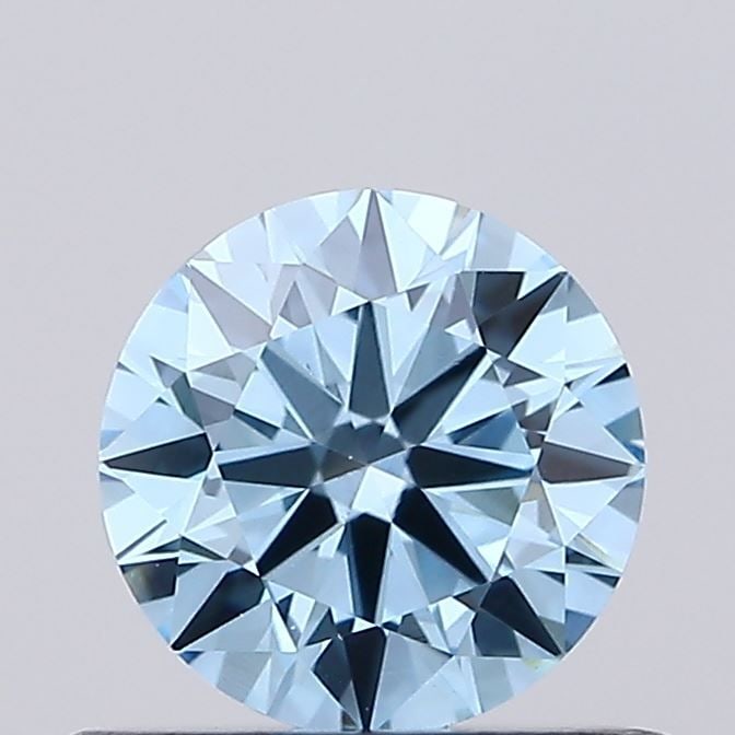Loose Diamond - ROUND 0.55ct Fancy Vivid Blue VS1: Loose Diamond - ROUND 0.55ct Fancy Vivid Blue VS1 Source: This is a real non-mined Diamond that has been grown in a lab Shape: ROUND Carats: 0.55 Color: Fancy Vivid Blue Certification: IGI Video: