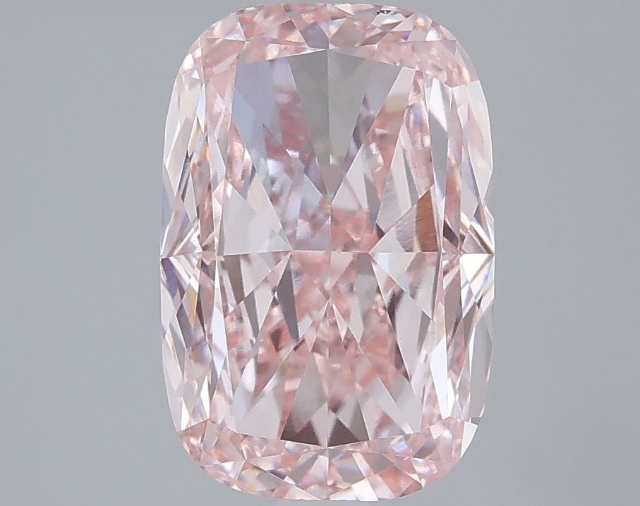 Loose Diamond - CUSHION MODIFIED 3.0ct Fancy Intense Pink VS1: Loose Diamond - CUSHION MODIFIED 3.0ct Fancy Intense Pink VS1 Source: This is a real non-mined Diamond that has been grown in a lab Shape: CUSHION MODIFIED Carats: 3.0 Color: Fancy Intense Pink Certif