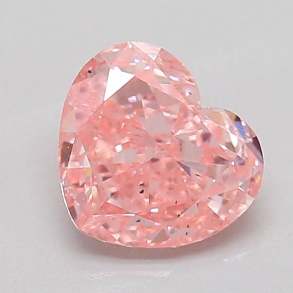 Loose Diamond - HEART 0.7ct Fancy Intense Pink VS2: Loose Diamond - HEART 0.7ct Fancy Intense Pink VS2 Source: This is a real non-mined Diamond that has been grown in a lab Shape: HEART Carats: 0.7 Color: Fancy Intense Pink Certification: IGI Video: