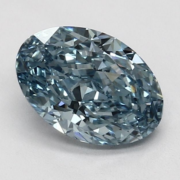 Loose Diamond - OVAL 1.88ct Fancy Vivid Blue VS1: Loose Diamond - OVAL 1.88ct Fancy Vivid Blue VS1 Source: This is a real non-mined Diamond that has been grown in a lab Shape: OVAL Carats: 1.88 Color: Fancy Vivid Blue Certification: IGI Video: