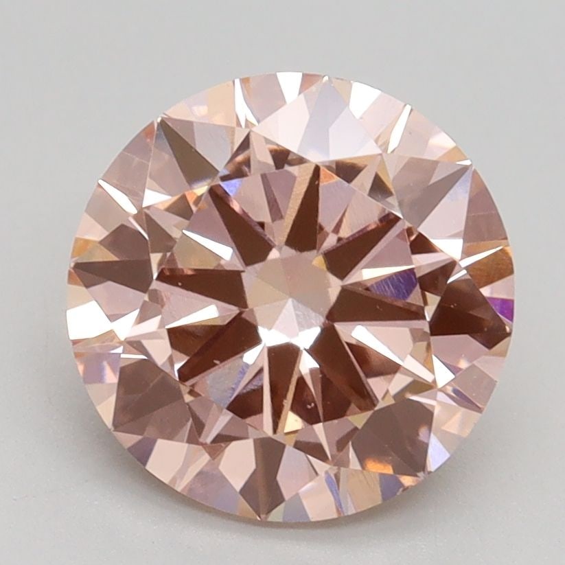 Loose Diamond - ROUND 2.5ct Fancy Intense Pink VS2: Loose Diamond - ROUND 2.5ct Fancy Intense Pink VS2 Source: This is a real non-mined Diamond that has been grown in a lab Shape: ROUND Carats: 2.5 Color: Fancy Intense Pink Certification: IGI Video:
