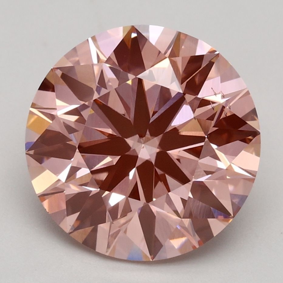 Ideal Loose Diamond - ROUND 3.0ct Fancy Intense Pink VS2: Ideal Loose Diamond - ROUND 3.0ct Fancy Intense Pink VS2 Source: This is a real non-mined Diamond that has been grown in a lab Shape: ROUND Carats: 3.0 Color: Fancy Intense Pink Certification: IGI Vid