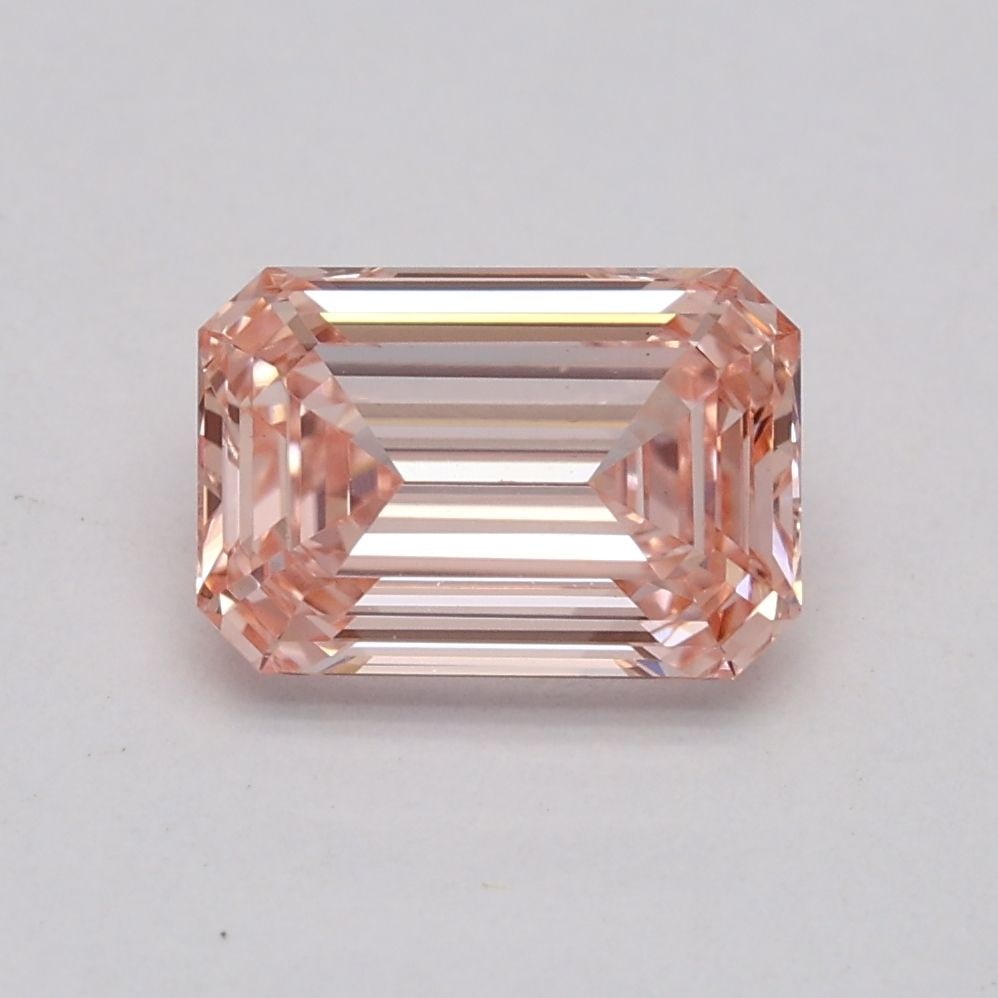 Loose Diamond - EMERALD 1.14ct Fancy Intense Pink VS1: Loose Diamond - EMERALD 1.14ct Fancy Intense Pink VS1 Source: This is a real non-mined Diamond that has been grown in a lab Shape: EMERALD Carats: 1.14 Color: Fancy Intense Pink Certification: IGI Vid
