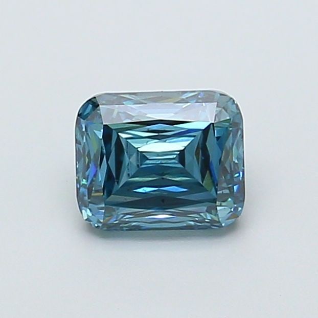 Loose Diamond - RADIANT 1.33ct Fancy Vivid Blue VS2: Loose Diamond - RADIANT 1.33ct Fancy Vivid Blue VS2 Source: This is a real non-mined Diamond that has been grown in a lab Shape: RADIANT Carats: 1.33 Color: Fancy Vivid Blue Certification: IGI Video: