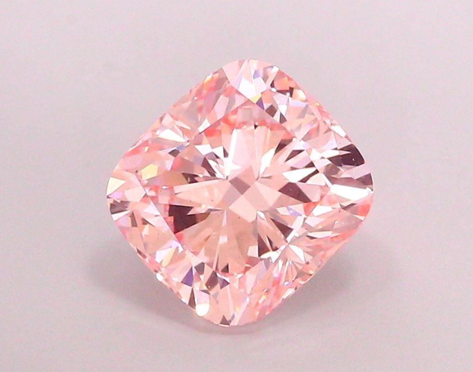 Loose Diamond - CUSHION MODIFIED 4.02ct Fancy Intense Pink VS2: Loose Diamond - CUSHION MODIFIED 4.02ct Fancy Intense Pink VS2 Source: This is a real non-mined Diamond that has been grown in a lab Shape: CUSHION MODIFIED Carats: 4.02 Color: Fancy Intense Pink Cert