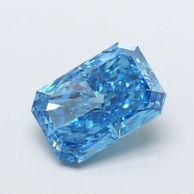 Loose Diamond - RADIANT 1.67ct Fancy Vivid Blue VS1 (1 of 1)
