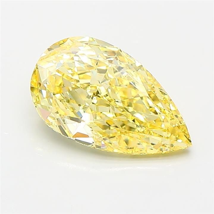 Loose Diamond - PEAR 1.79ct Fancy Intense Yellow VS2: Loose Diamond - PEAR 1.79ct Fancy Intense Yellow VS2 Source: This is a real non-mined Diamond that has been grown in a lab Shape: PEAR Carats: 1.79 Color: Fancy Intense Yellow Certification: IGI Video