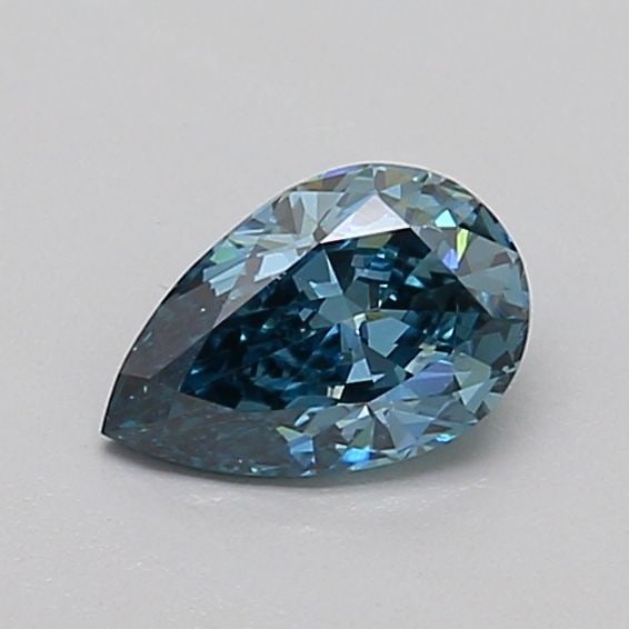 Loose Diamond - PEAR 0.51ct Fancy Vivid Blue VS1: Loose Diamond - PEAR 0.51ct Fancy Vivid Blue VS1 Source: This is a real non-mined Diamond that has been grown in a lab Shape: PEAR Carats: 0.51 Color: Fancy Vivid Blue Certification: IGI Video: