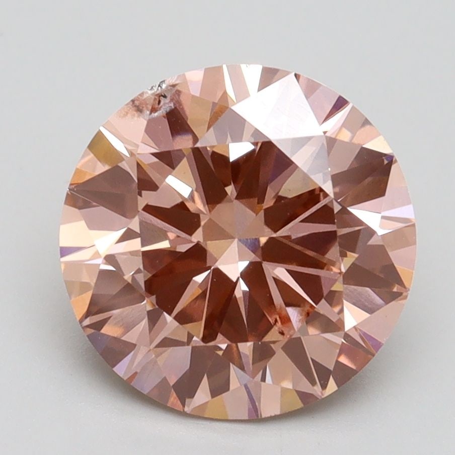 Loose Diamond - ROUND 3.03ct Fancy Intense Pink SI1: Loose Diamond - ROUND 3.03ct Fancy Intense Pink SI1 Source: This is a real non-mined Diamond that has been grown in a lab Shape: ROUND Carats: 3.03 Color: Fancy Intense Pink Certification: IGI Video: