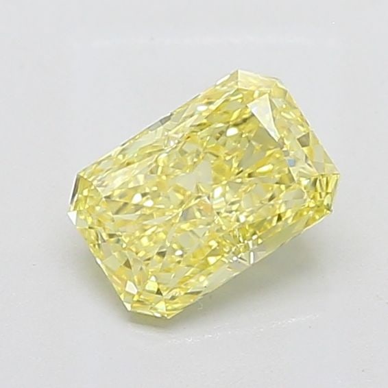 Loose Diamond - RADIANT 1.52ct Fancy Vivid Yellow VS1: Loose Diamond - RADIANT 1.52ct Fancy Vivid Yellow VS1 Source: This is a real non-mined Diamond that has been grown in a lab Shape: RADIANT Carats: 1.52 Color: Fancy Vivid Yellow Certification: IGI Vid