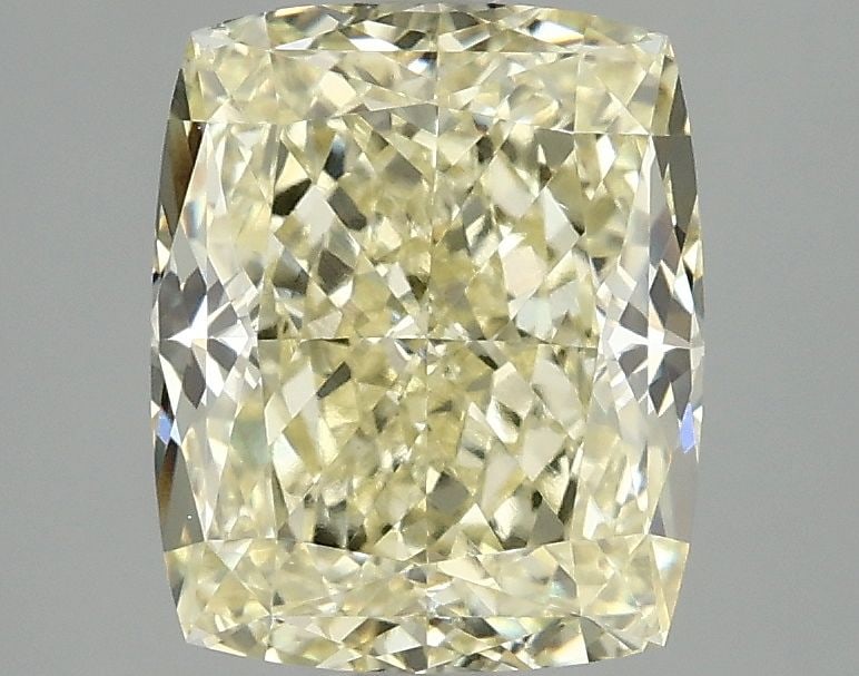 Loose Diamond - CUSHION MODIFIED 3.08ct Fancy Intense Yellow VS1: Loose Diamond - CUSHION MODIFIED 3.08ct Fancy Intense Yellow VS1 Source: This is a real non-mined Diamond that has been grown in a lab Shape: CUSHION MODIFIED Carats: 3.08 Color: Fancy Intense Yellow 