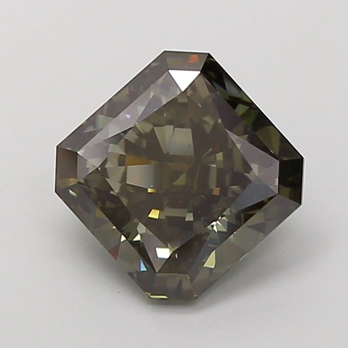 Loose Diamond - SQUARE RADIANT 3.03ct Fancy Deep Green VVS2: Loose Diamond - SQUARE RADIANT 3.03ct Fancy Deep Green VVS2 Source: This is a real non-mined Diamond that has been grown in a lab Shape: SQUARE RADIANT Carats: 3.03 Color: Fancy Deep Green Certificati