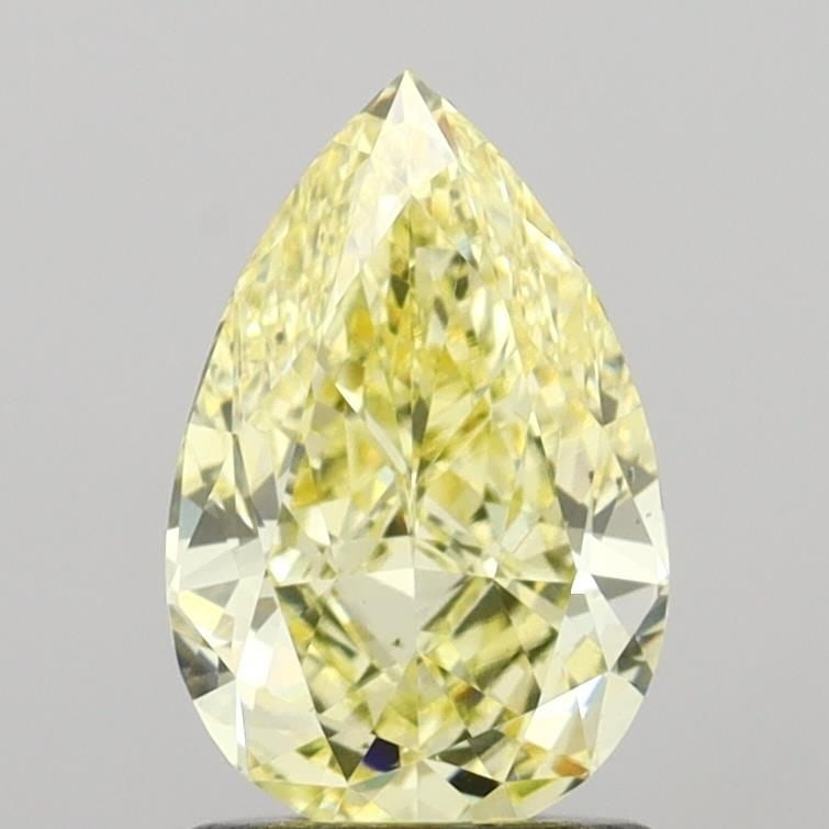 Loose Diamond - PEAR 1.5ct Fancy Yellow VS2: Loose Diamond - PEAR 1.5ct Fancy Yellow VS2 Source: This is a real non-mined Diamond that has been grown in a lab Shape: PEAR Carats: 1.5 Color: Fancy Yellow Certification: IGI The Diamond Depot Guara