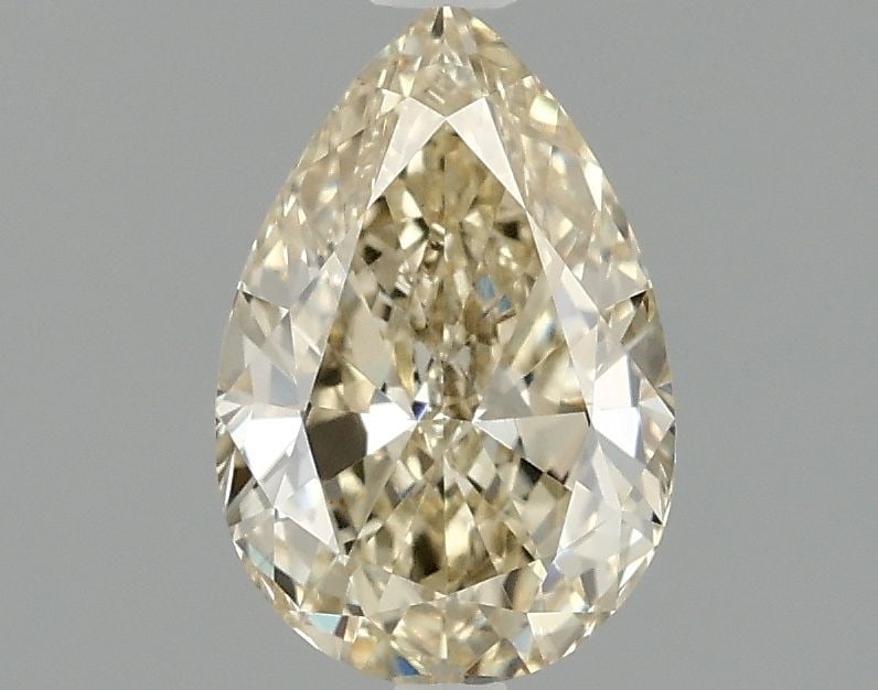 Loose Diamond - PEAR 1.01ct Fancy Yellow VS1: Loose Diamond - PEAR 1.01ct Fancy Yellow VS1 Source: This is a real non-mined Diamond that has been grown in a lab Shape: PEAR Carats: 1.01 Color: Fancy Yellow Certification: IGI Video: