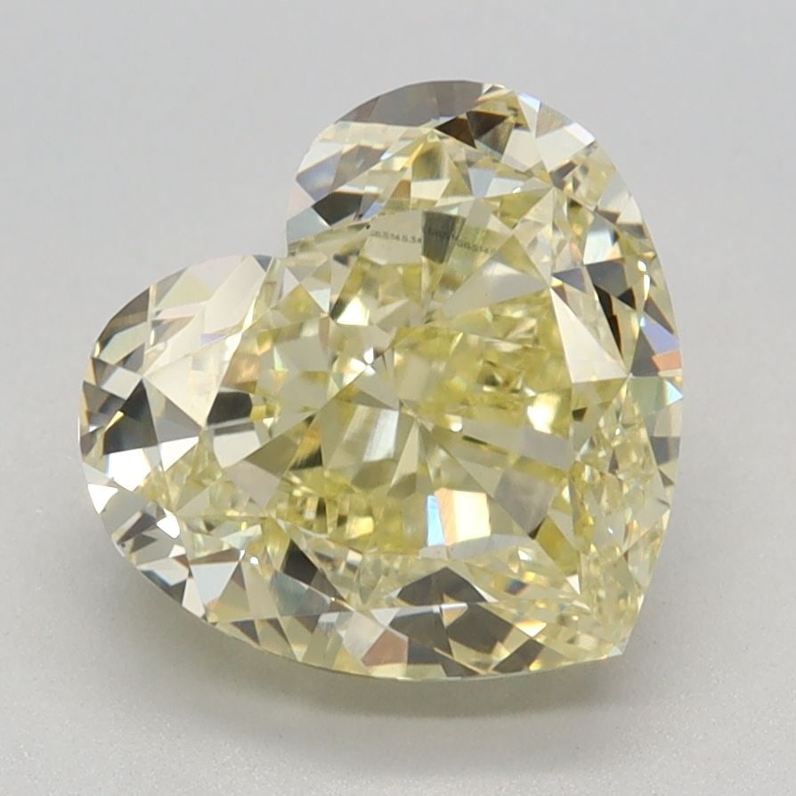 Loose Diamond - HEART 3.05ct Fancy Intense Yellow VS1: Loose Diamond - HEART 3.05ct Fancy Intense Yellow VS1 Source: This is a real non-mined Diamond that has been grown in a lab Shape: HEART Carats: 3.05 Color: Fancy Intense Yellow Certification: IGI Vid