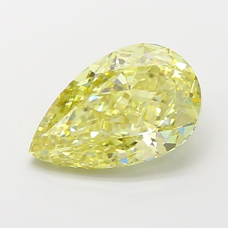 Loose Diamond - PEAR 3.07ct Fancy Intense Yellow VS1: Loose Diamond - PEAR 3.07ct Fancy Intense Yellow VS1 Source: This is a real non-mined Diamond that has been grown in a lab Shape: PEAR Carats: 3.07 Color: Fancy Intense Yellow Certification: IGI Video