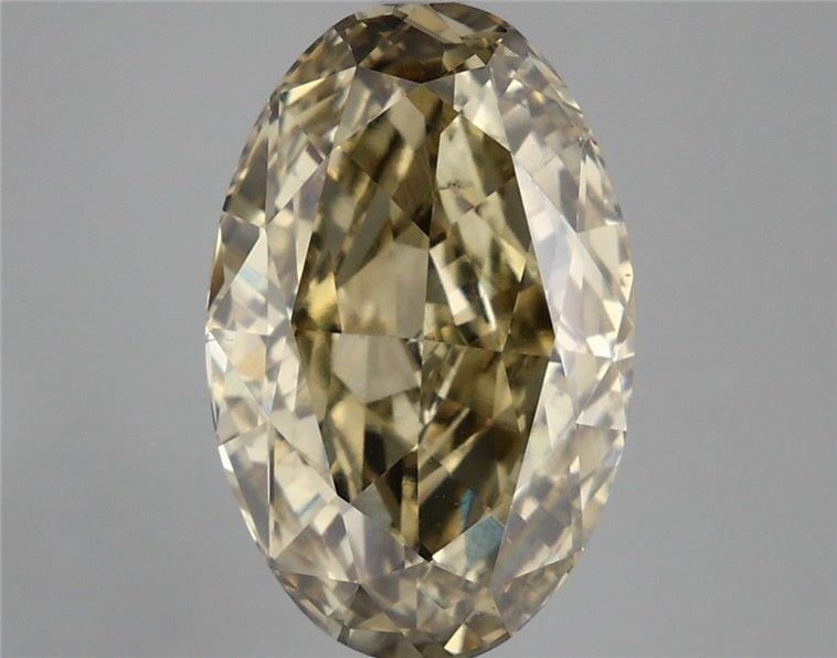 Loose Diamond - OVAL 7.01ct Fancy Intense Gray Yellow VS2: Loose Diamond - OVAL 7.01ct Fancy Intense Gray Yellow VS2 Source: This is a real non-mined Diamond that has been grown in a lab Shape: OVAL Carats: 7.01 Color: Fancy Intense Gray Yellow Certification: