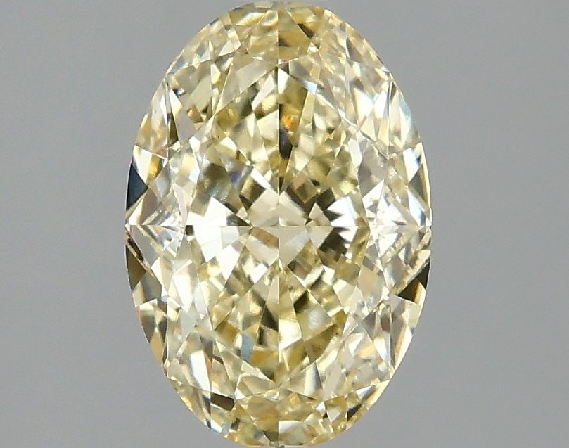 Loose Diamond - OVAL 2.09ct Fancy Intense Yellow VS1: Loose Diamond - OVAL 2.09ct Fancy Intense Yellow VS1 Source: This is a real non-mined Diamond that has been grown in a lab Shape: OVAL Carats: 2.09 Color: Fancy Intense Yellow Certification: IGI Video