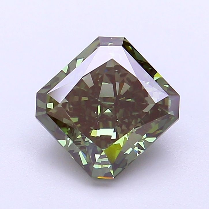 Loose Diamond - SQUARE RADIANT 2.01ct Fancy Deep Green VS1: Loose Diamond - SQUARE RADIANT 2.01ct Fancy Deep Green VS1 Source: This is a real non-mined Diamond that has been grown in a lab Shape: SQUARE RADIANT Carats: 2.01 Color: Fancy Deep Green Certificatio