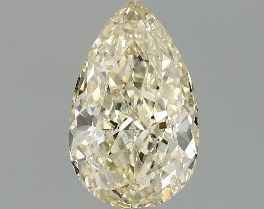Loose Diamond - PEAR 1.04ct Fancy Yellow VS1: Loose Diamond - PEAR 1.04ct Fancy Yellow VS1 Source: This is a real non-mined Diamond that has been grown in a lab Shape: PEAR Carats: 1.04 Color: Fancy Yellow Certification: IGI Video: